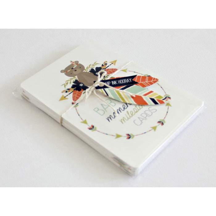 Adorable Baby Boy Milestone Cards - 40% Off | Perfect for Newborn Photo Shoots & First Year Memories