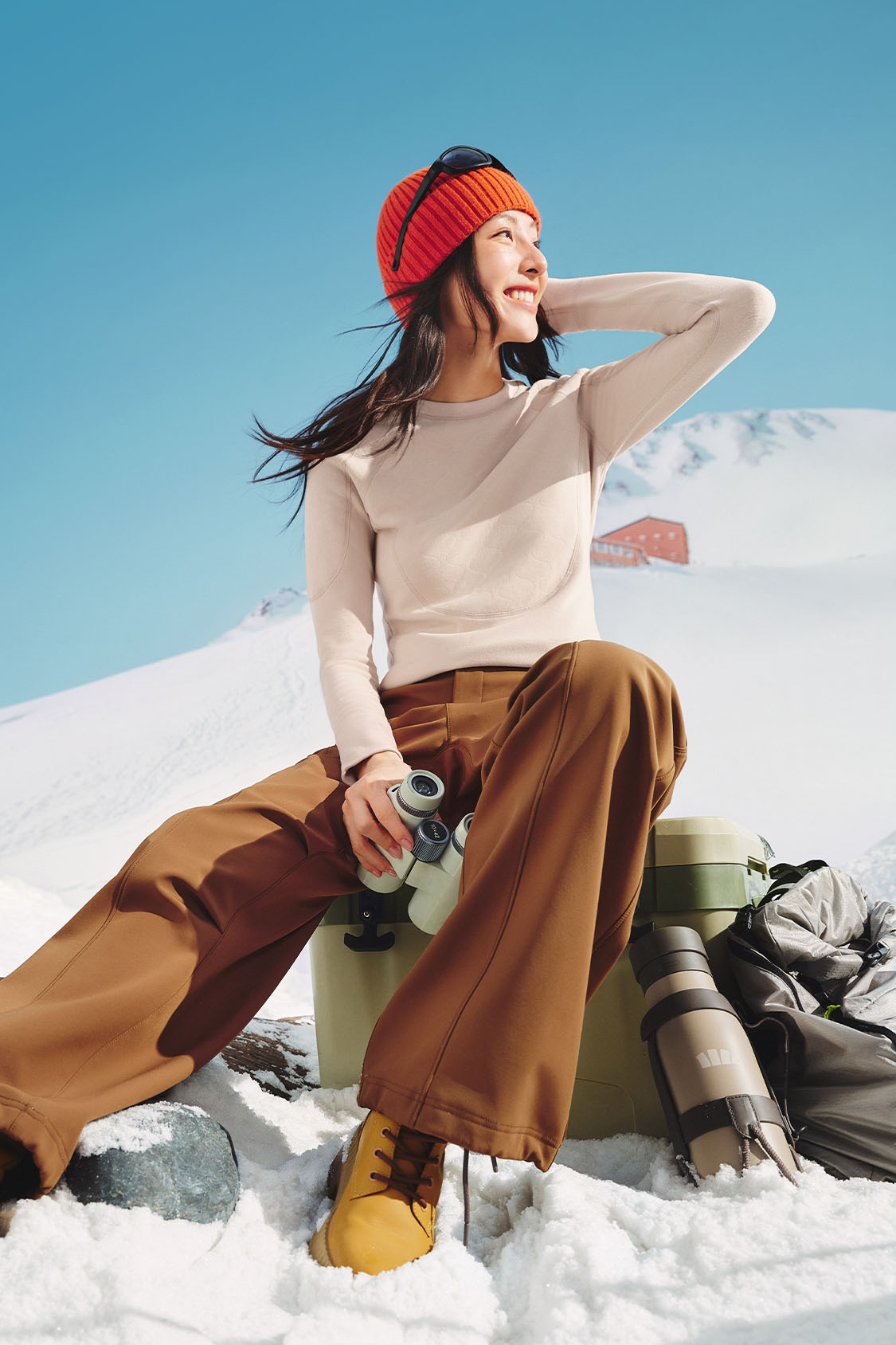 HeatNest Women's Ultra Warm Down Base Layer Set - Thermal Underwear for Extreme Cold Weather - Perfect for Skiing, Hiking & Winter Outdoor Activities