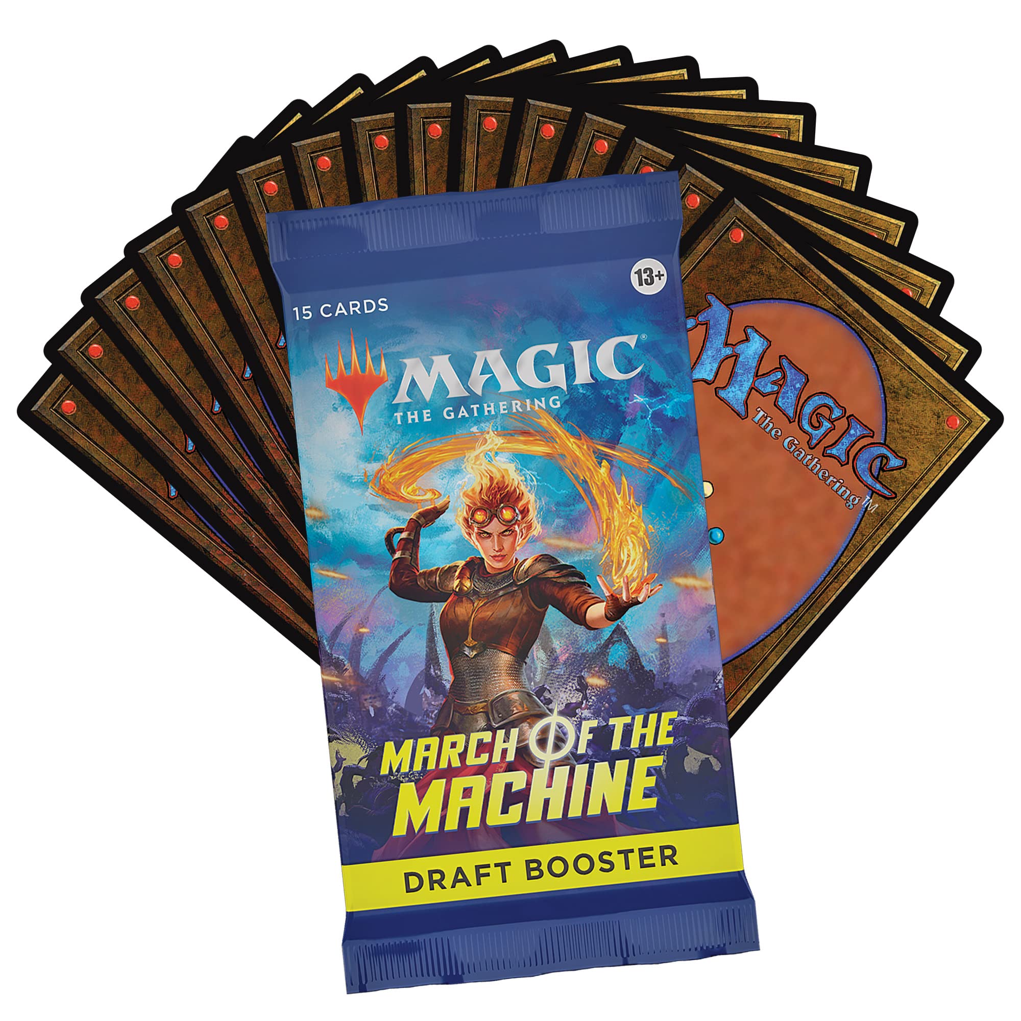 Magic: The Gathering March of the Machine Draft Booster Box - 36 Packs (540 Cards) | MTG Collector's Edition for Deck Building & Game Nights