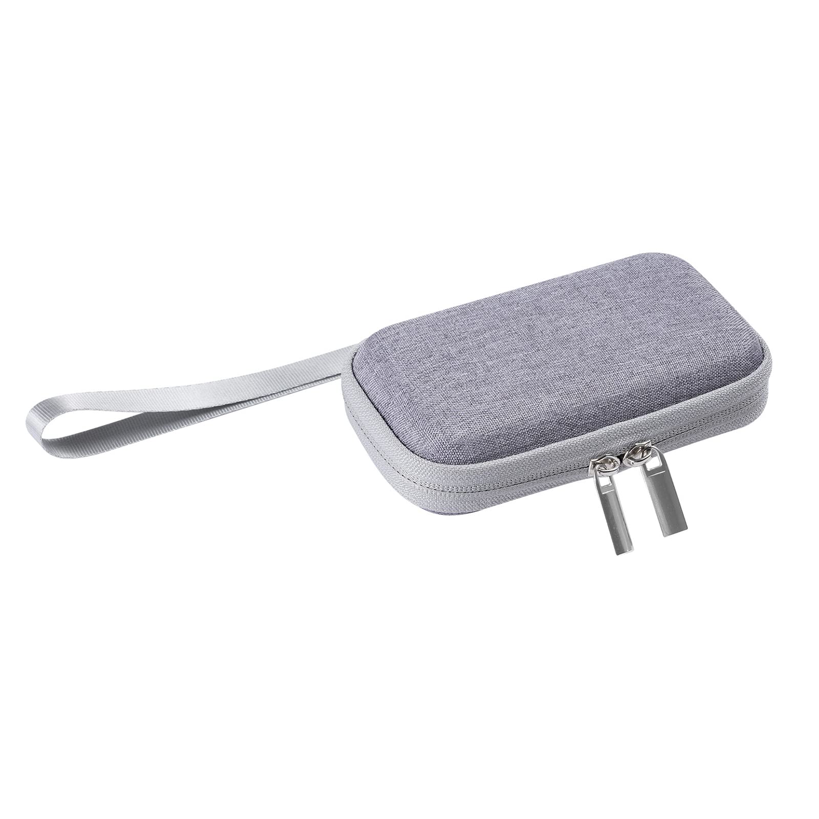 WELLDOER EVA Hard Carrying Case for Small Hard Drives & SSD - Portable Protective Storage with Strap - Perfect for E81 SSD, External Hard Drives, USB Flash Drives - Ideal for Travel, Office & Data Backup Protection