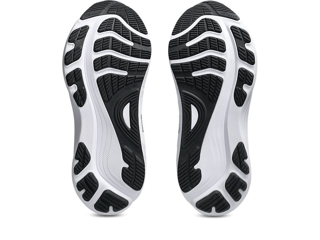 Men's ASICS GEL Kayano 32 Wide Running Shoes - Black/White (002) | Stability & Cushion for Road Running, Jogging & Daily Wear