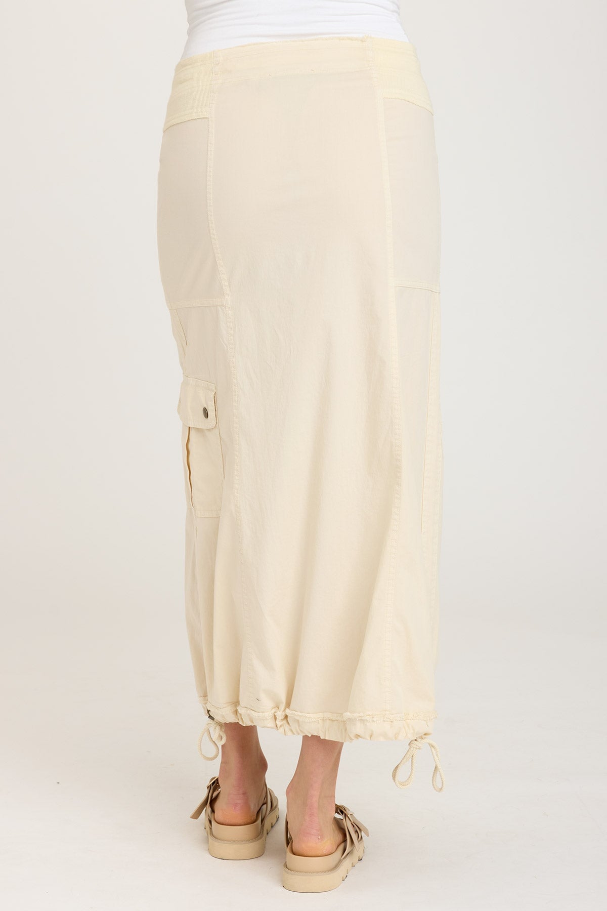 Corintha Bubble Skirt for Women - Flowy A-Line Midi Skirt with Elastic Waist | Perfect for Casual Outfits, Date Nights & Summer Dresses