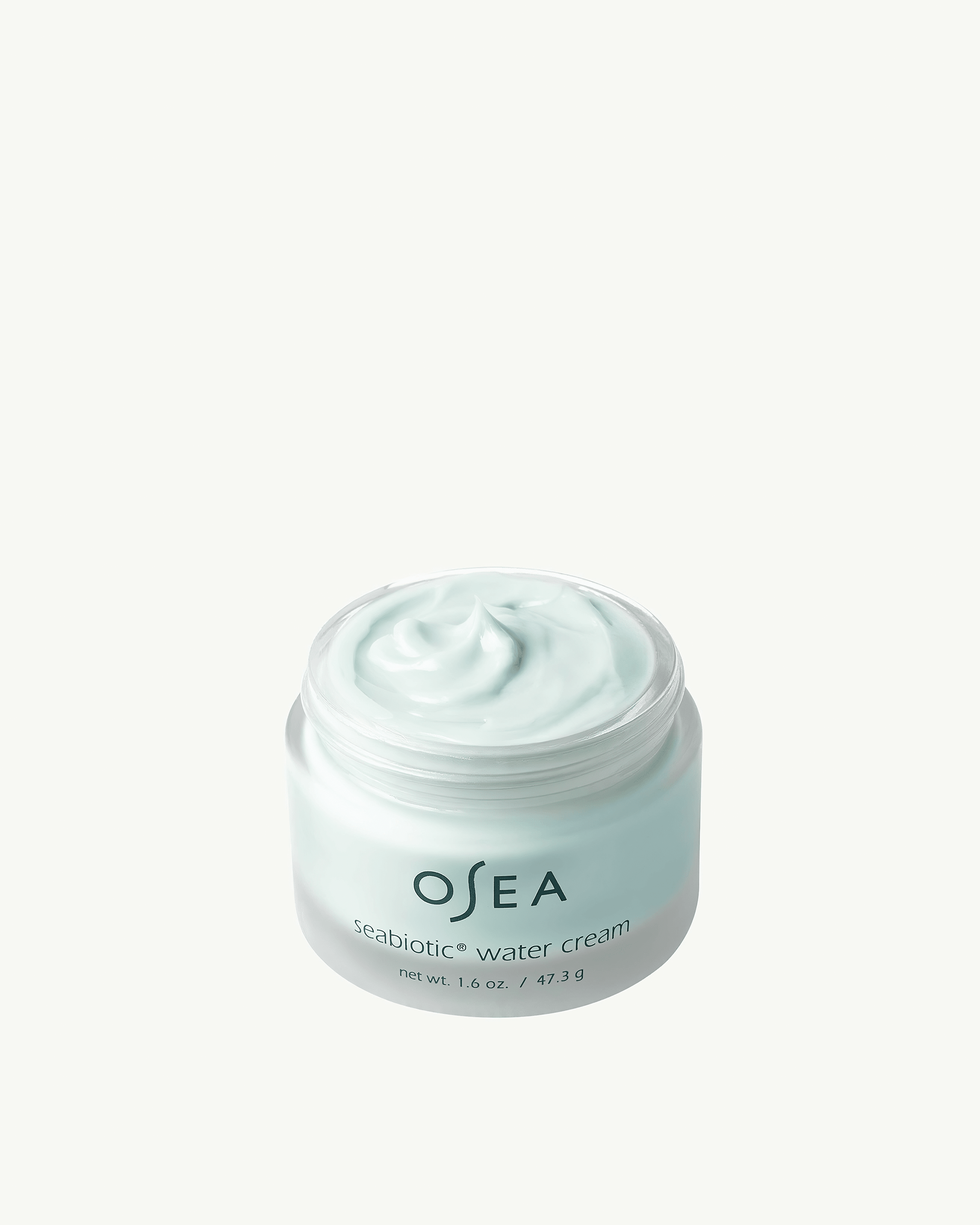 Seabiotic Hydrating Water Cream for Face - Lightweight Moisturizer with Hyaluronic Acid & Marine Extracts - Perfect for Dry, Sensitive Skin & Daily Skincare Routine