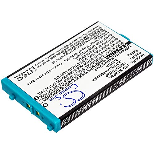 3.7V Replacement Battery for Nintendo AGS-003, AGS-001, GBA SP & SAM-SPRBP - Long-Lasting Power Solution for Game Boy Advance SP Gaming Sessions - Perfect for Travel, Commuting & Retro Gaming Enthusiasts
