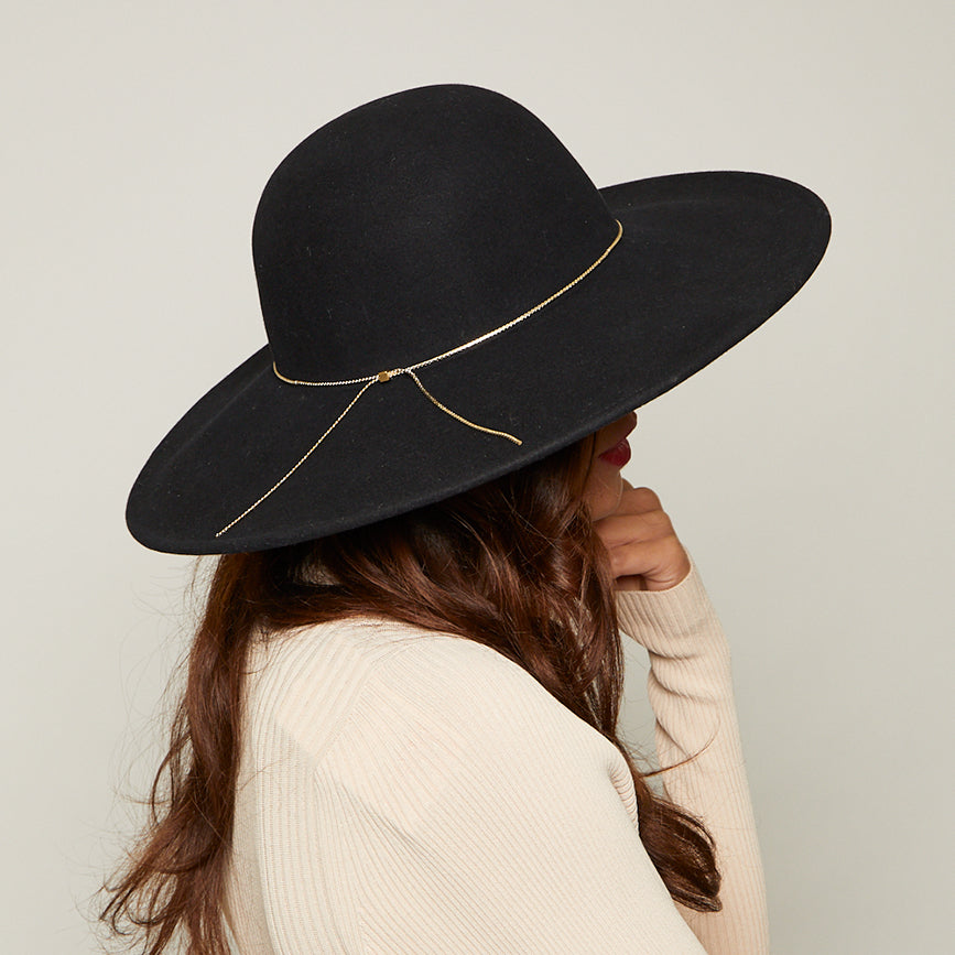 Wool Felt Round Crown Hat for Women & Men - Soft Honey Brown Winter Beanie for Outdoor Activities & Fashion