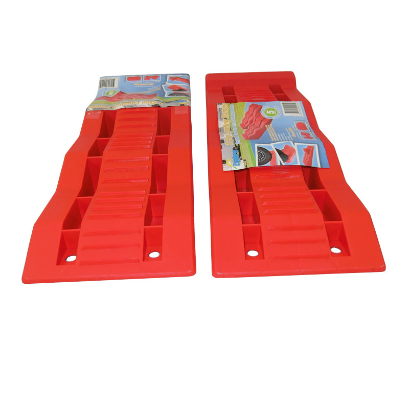 Caravan RV 3 Step Heavy Duty Leveling Ramps for Motorhome, Camper & Bus - Perfect for Parking, Camping & Uneven Ground Stabilization