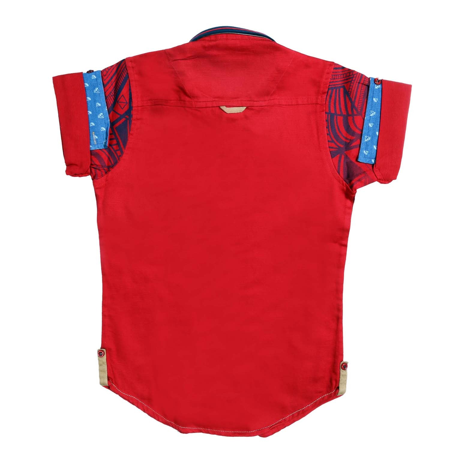 Trendy MashUp Graphic Print Red T-Shirt for Men & Women | Cool Streetwear Fashion | Perfect for Casual Outfits, Parties & Daily Wear