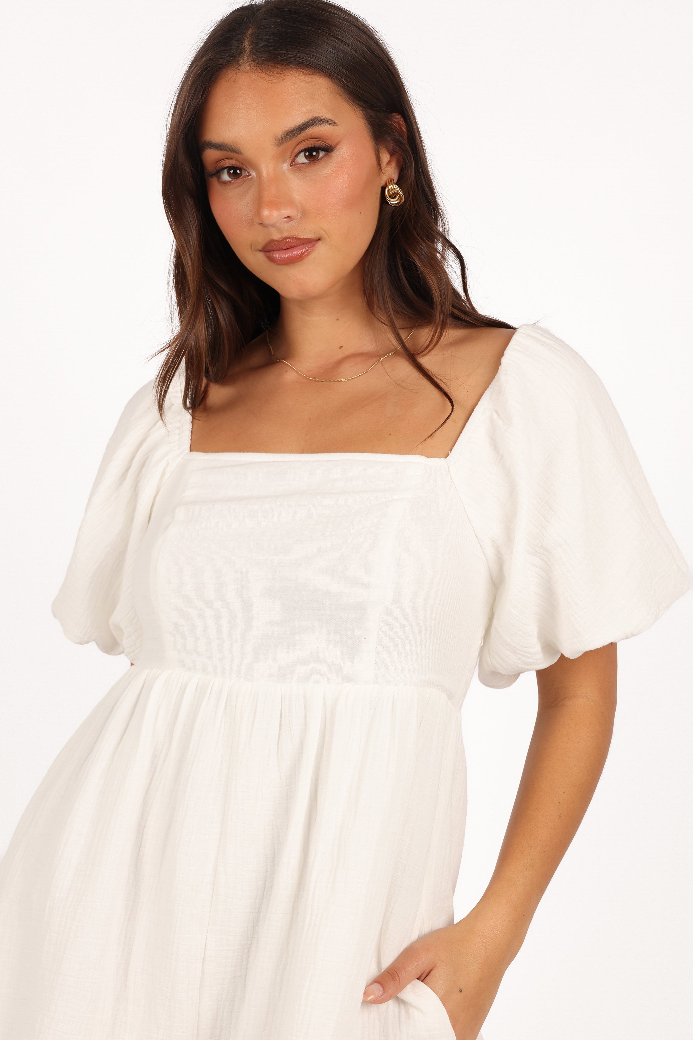 Elise Romper for Women - Stylish White Jumpsuit | Casual Summer Outfit, Beachwear, and Party Dress