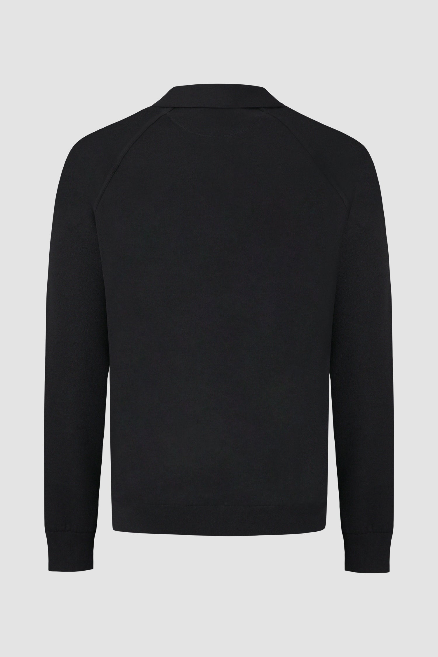Zilli Black Zipped Collar Sweater for Men - Stylish Winter Pullover with Front Zipper Detail | Perfect for Casual Outings, Office Wear & Date Nights