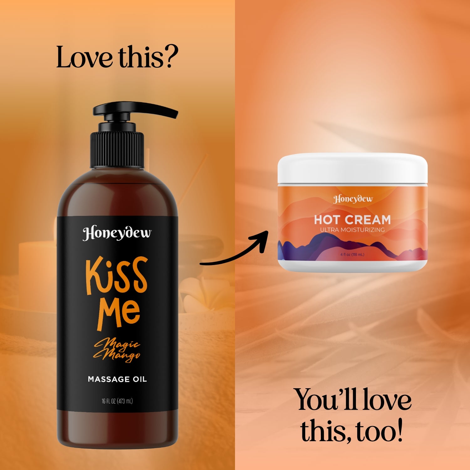 Premium Mango Massage Oil for Relaxation & Aromatherapy - 100% Natural & Hydrating - Perfect for Couples Massage, Spa Days & Stress Relief