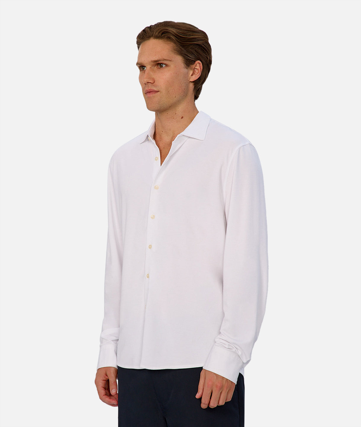 Leggera Tech Shirt - Breathable Moisture-Wicking Performance T-Shirt for Men & Women | Gym, Running, Yoga & Outdoor Activities | White