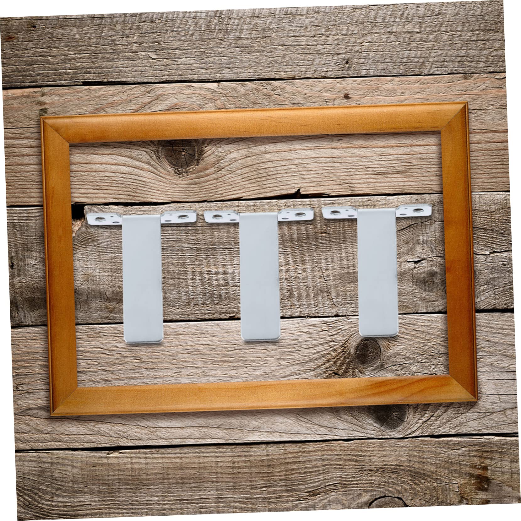 10pcs Metal Photo Frame Brackets - Artwork Display Racks, Picture Frame Stands & Holders for Wall or Desktop - Perfect for Home Decor, Office Display & Gallery Exhibitions