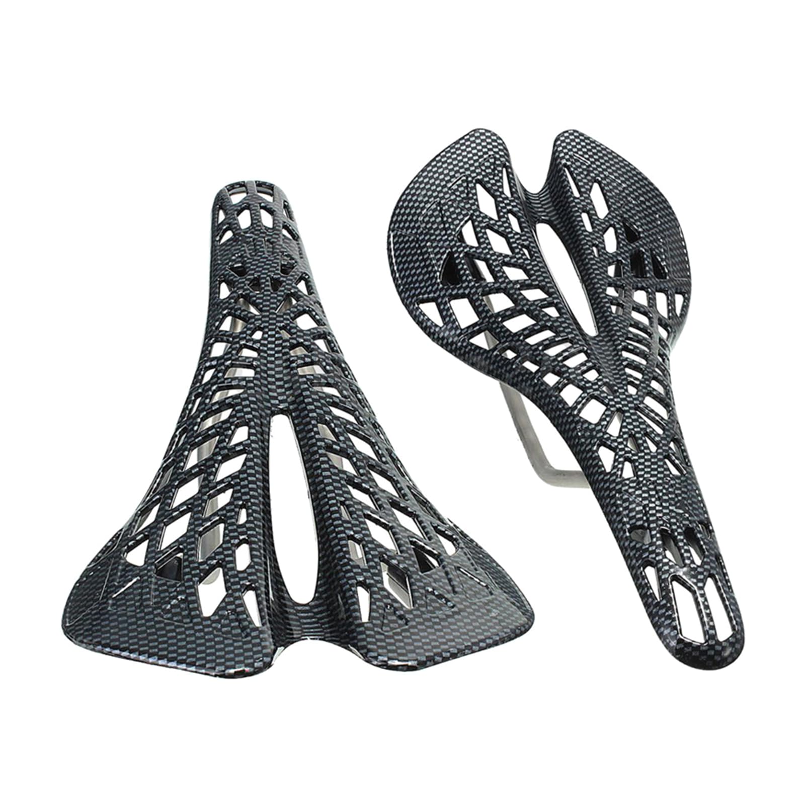 Premium Shock-Absorbing Adjustable Bike Saddle - Comfortable Mountain & Road Bicycle Seat for Men & Women - Ideal for Long-Distance Cycling, Commuting, and Trail Riding