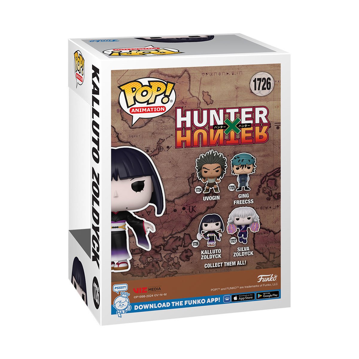 Hunter X Hunter Kalluto Zoldyck Funko Pop! Vinyl Figure #1726 - Anime Collectible for Fans & Gift for Anime Lovers - Perfect for Display, Collections & Cosplay Events