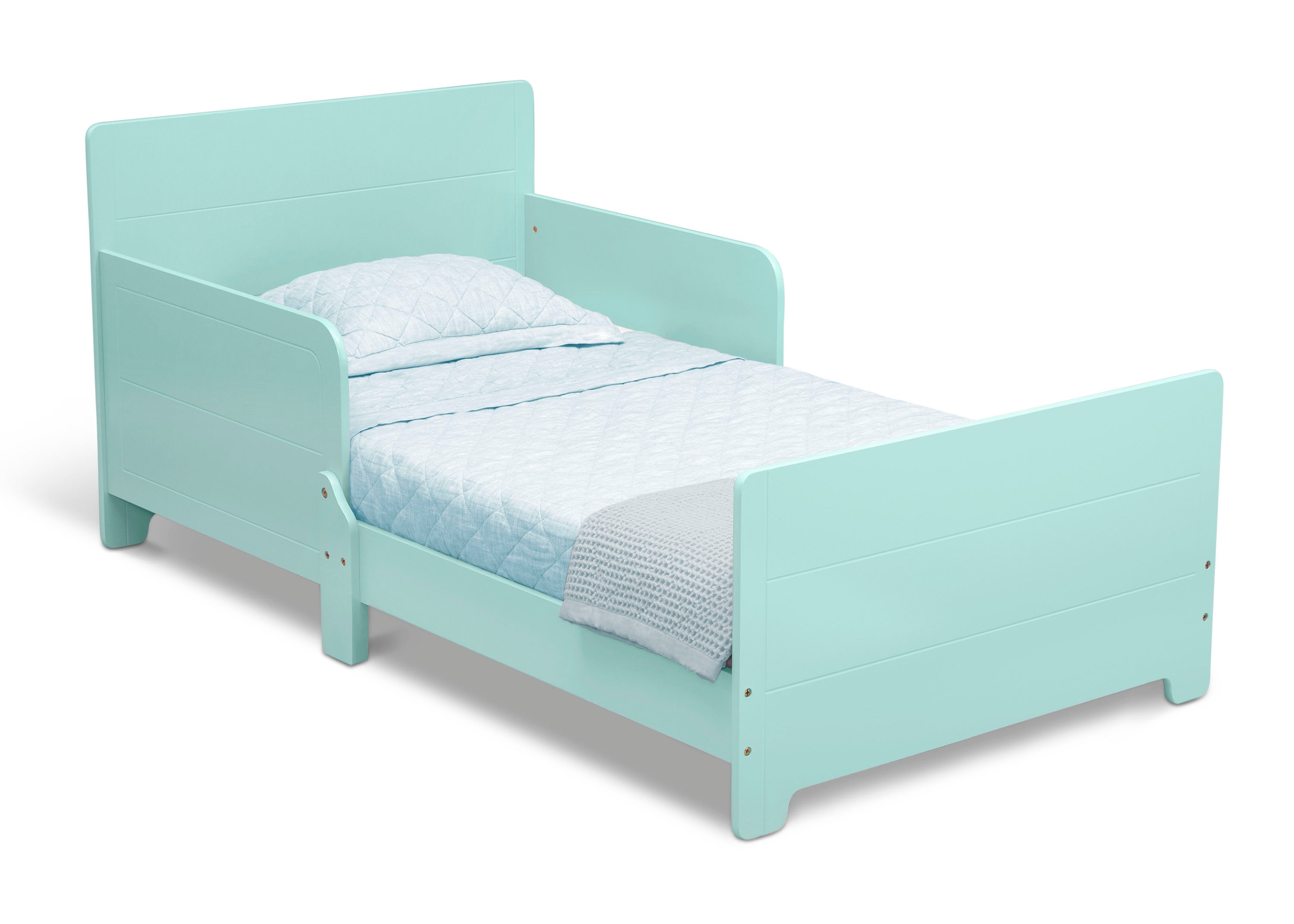 MySize Toddler Bed - Adjustable Wooden Toddler Bed for Kids 2-5 Years | Safe & Sturdy Transition Bed for Nursery, Daycare or Travel | Perfect for Growing Toddlers