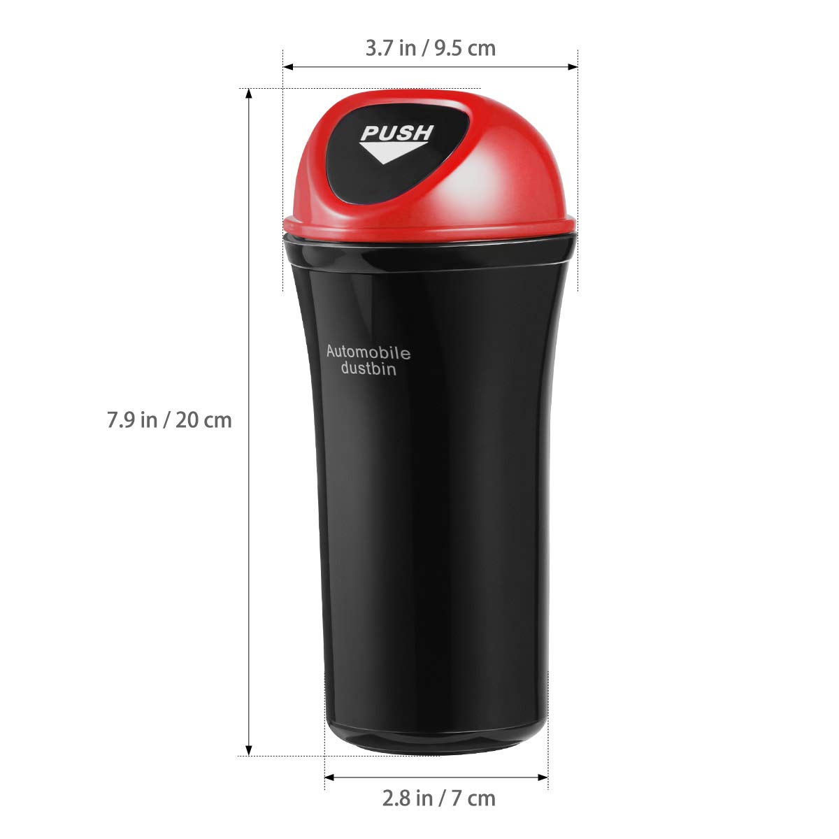 VORCOOL Mini Car Trash Can - Small Garbage Bin for Vehicles, Office, Home & Travel - Perfect for Car, Truck, Desk & Road Trips