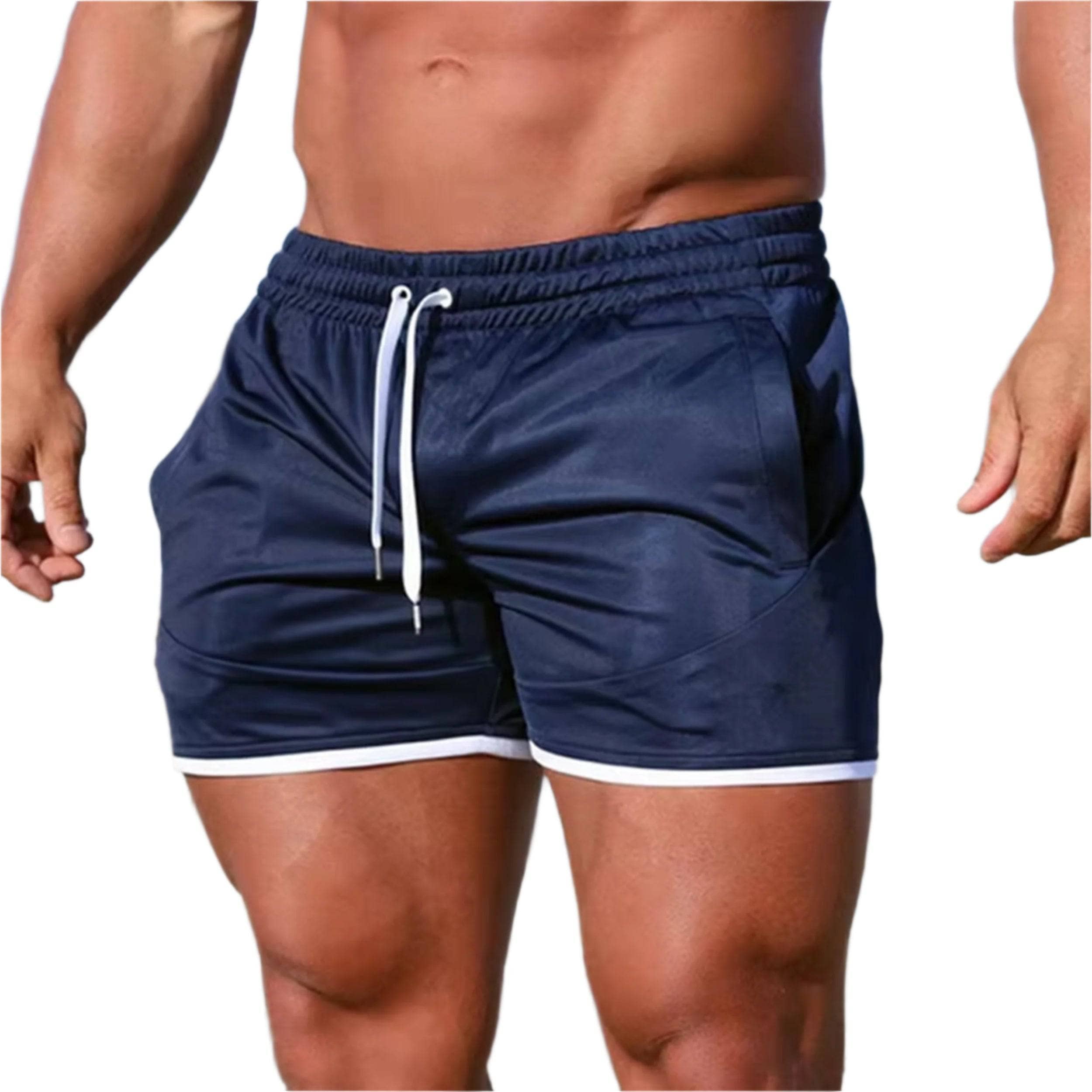 White Compact Hoochie Daddy Shorts for Men - Comfortable & Stylish Summer Swimwear - Perfect for Beach, Pool, and Casual Outings