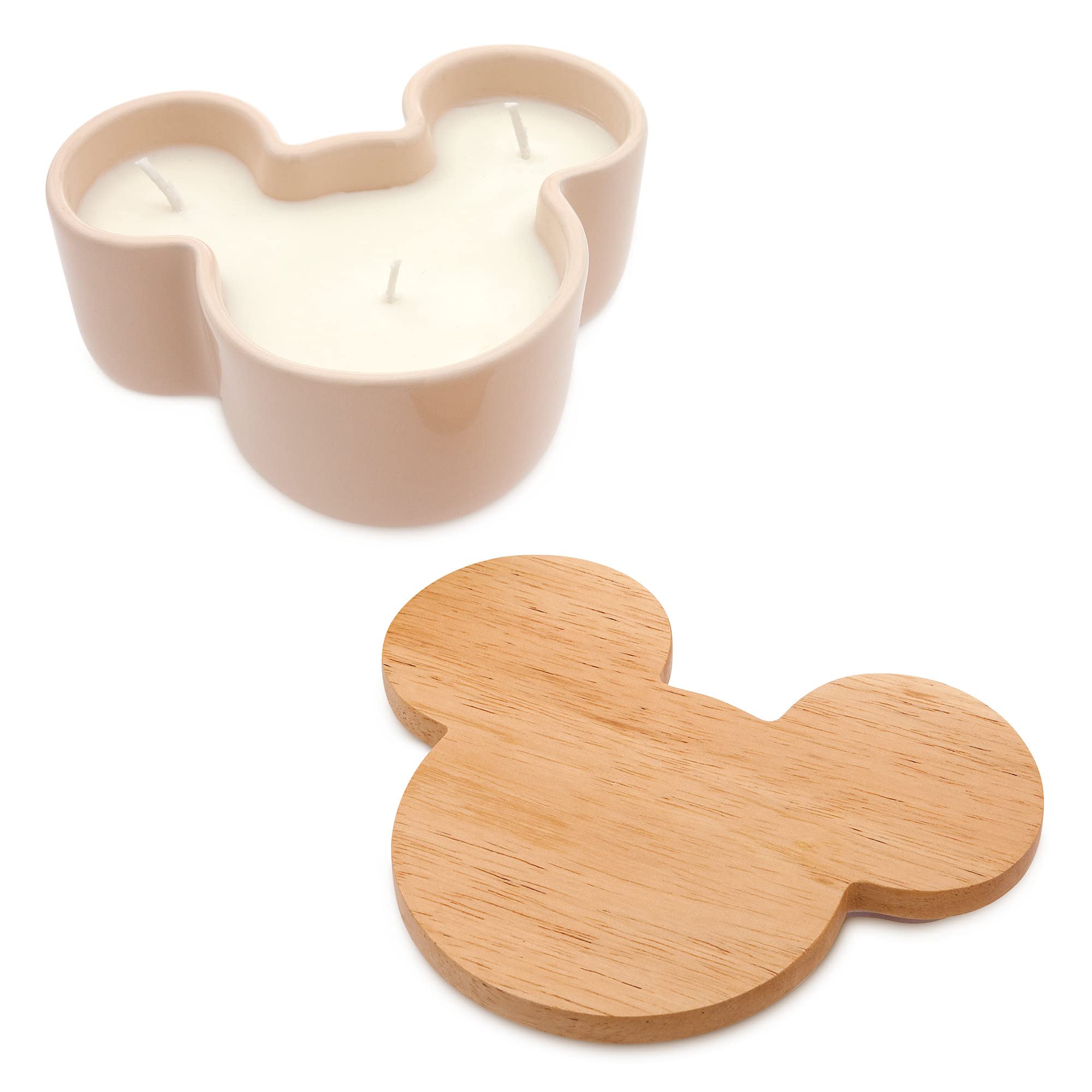 Disney Mickey Mouse Scented Candle with Lid - Home Decor, Gift Idea, Aromatherapy for Living Room, Bedroom & Bathroom