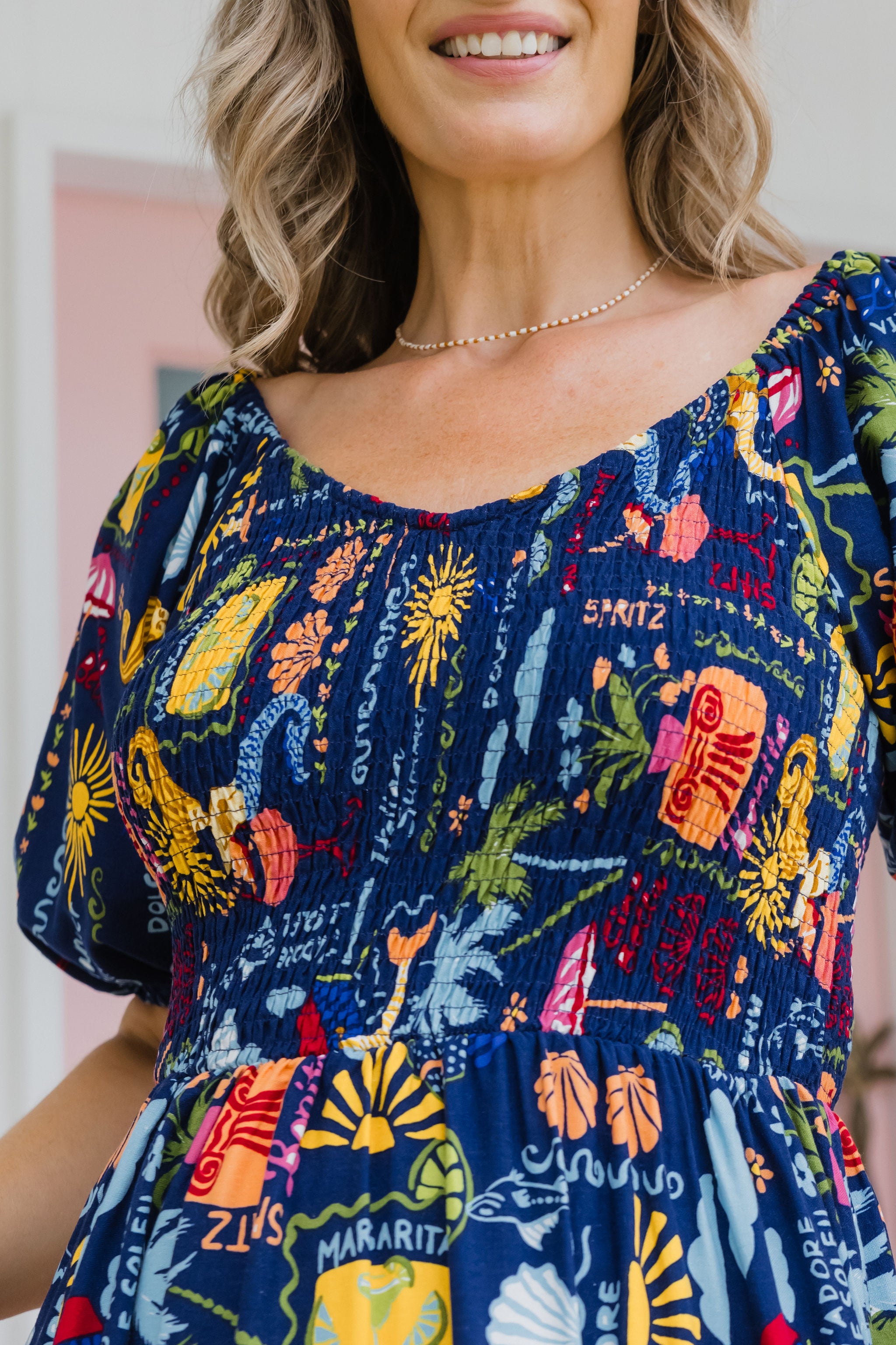 Peri Midi Dress - Flowy Euro Summer Dress for Women | Perfect for Beach Vacations, Date Nights & Summer Parties