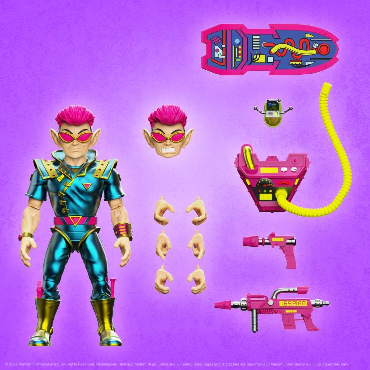 Teenage Mutant Ninja Turtles ULTIMATES! Zak the Neutrino Action Figure - Collectible TMNT Toy for Fans & Display - Perfect for Play, Gifts & Nostalgic Collections
