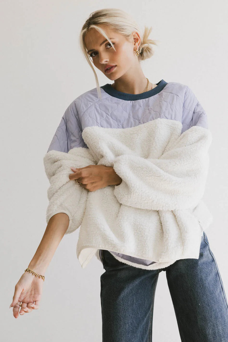 Kylan Contrast Pullover Sweater - Stylish & Comfortable Knit Top for Men & Women | Perfect for Casual Outfits, Layering & Fall Fashion | FINAL SALE