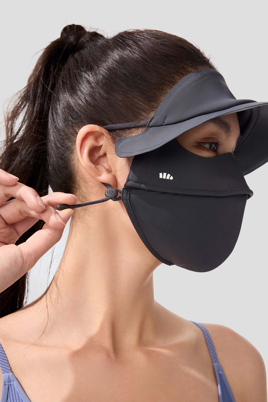 DermaCare UPF50+ Full Face Sun Protection Mask - Advanced UV Blocking for Outdoor Activities, Hiking, and Beach Trips