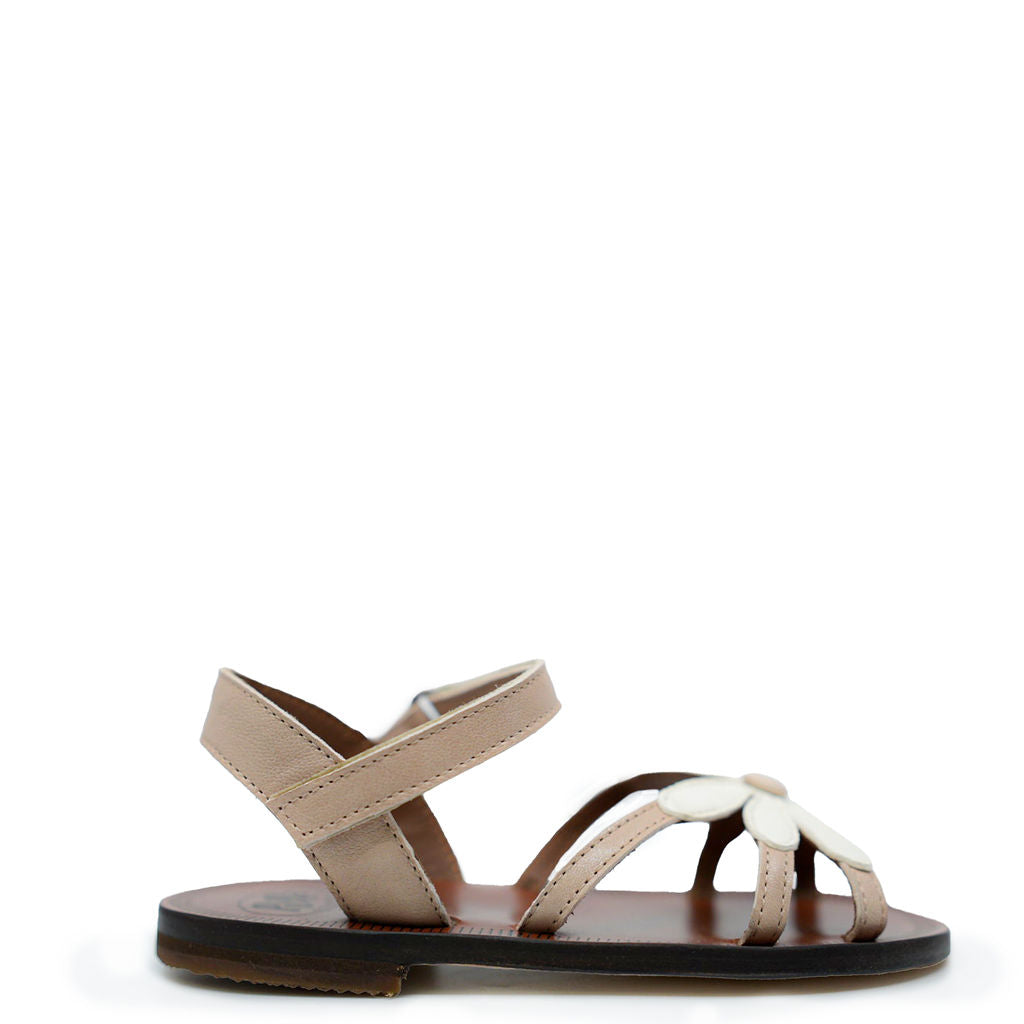 Pepe White Flower Sandals for Women - Comfortable Summer Beach Sandals with Floral Design | Perfect for Vacation, Poolside, and Casual Outings