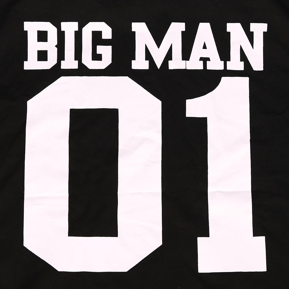 Big Man Little Man Matching T-Shirts for Father and Son - Cute Family Outfits for Casual Wear, Holidays & Photo Shoots