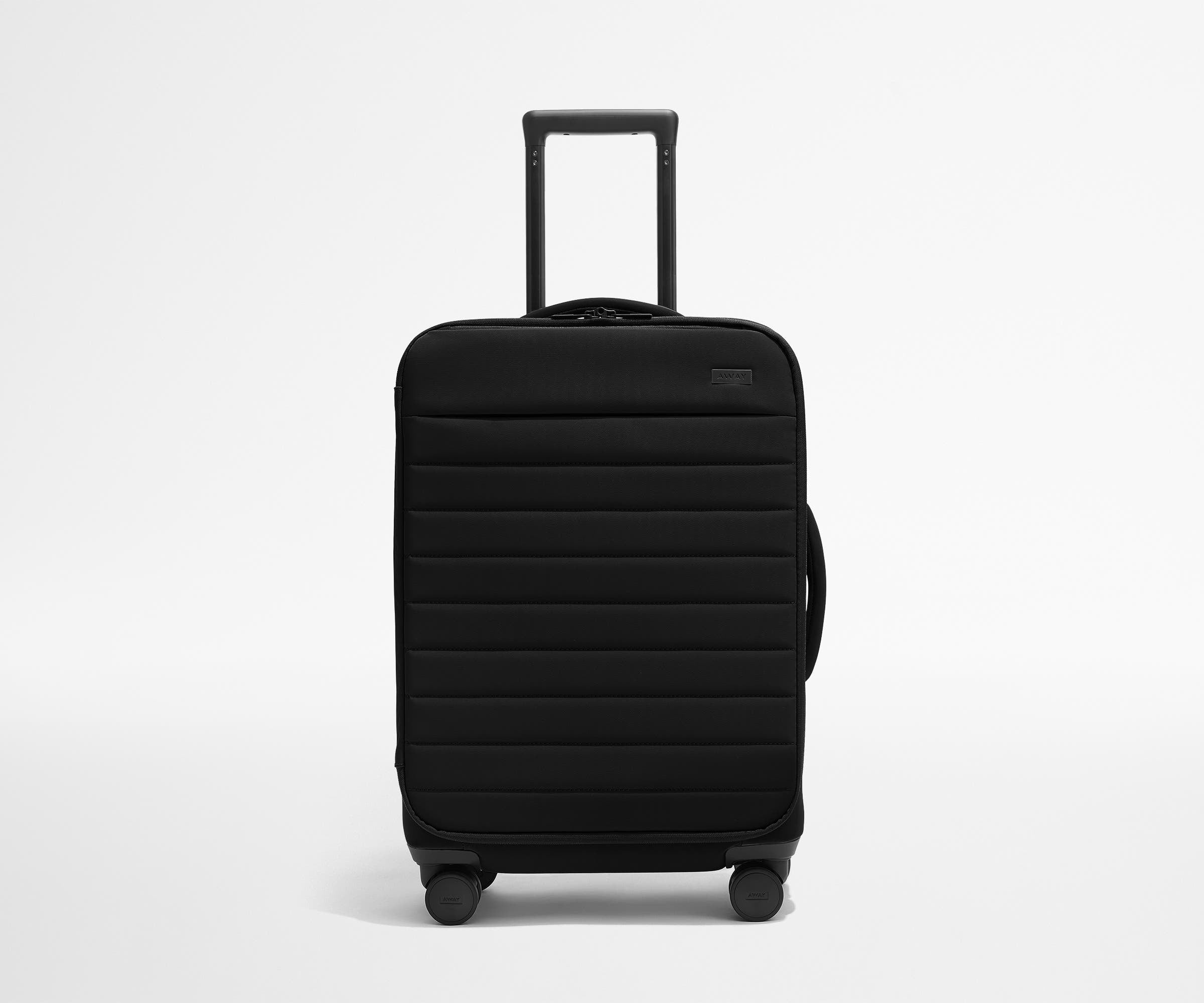 Softside Bigger Carry On Luggage - Lightweight Expandable Spinner Suitcase for Travel, Business Trips & Weekend Getaways