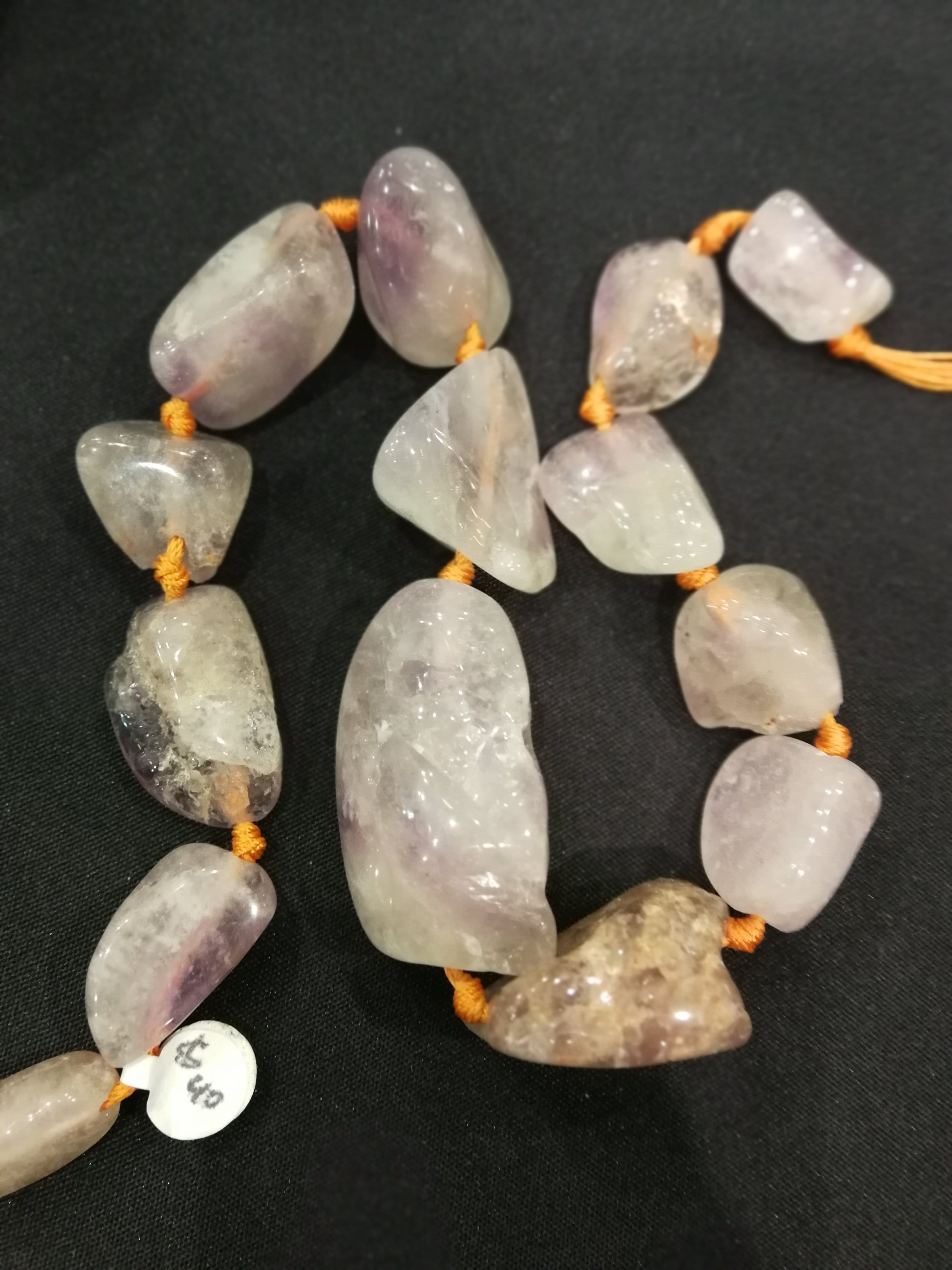 Natural Amethyst Graduated Nugget Bead Strand for Jewelry Making - DIY Necklace, Bracelet & Earrings - Healing Crystal Beads for Meditation & Spiritual Gifts