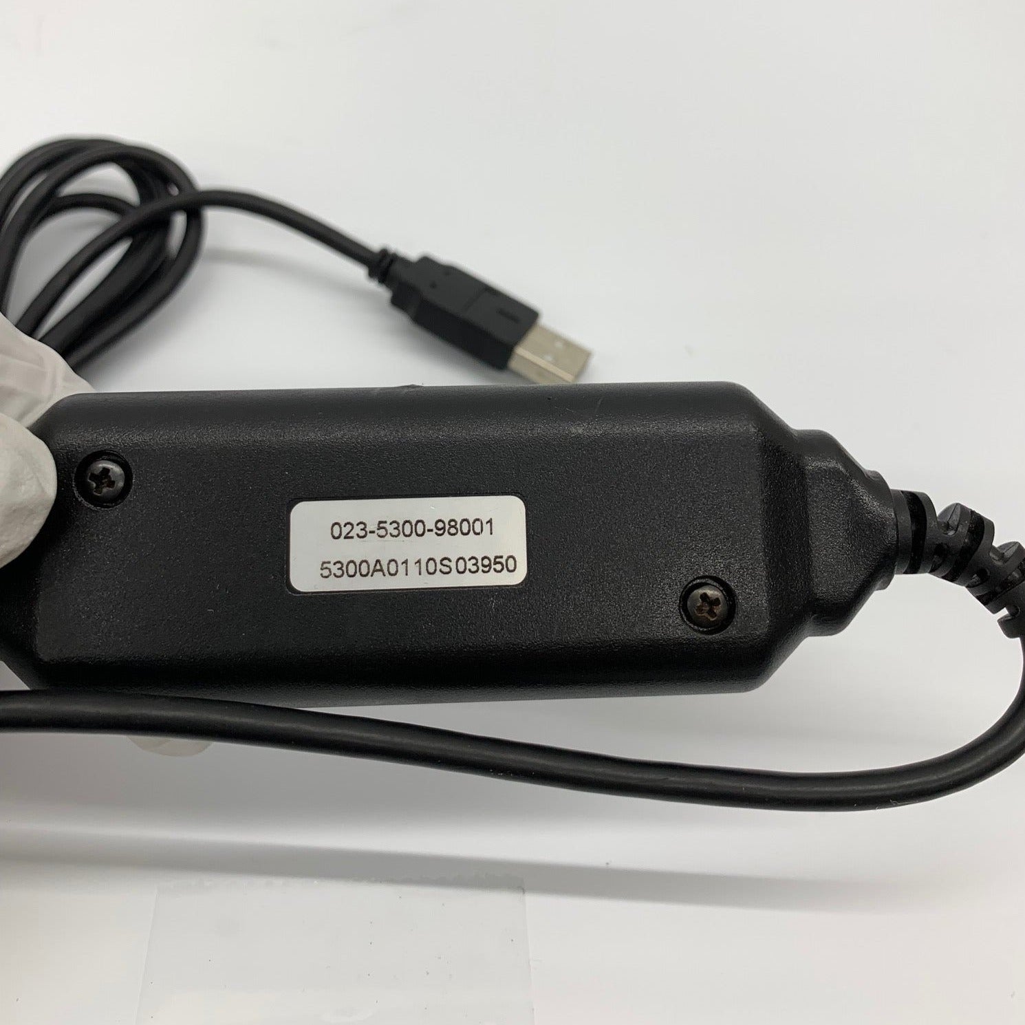 EF Johnson 023 5300 98001 USB Radio Programming Cable - Compatible with 5300 Mobile Standard Series Radios | Easy Firmware Updates & Configuration | Perfect for Public Safety, Security & Two-Way Radio Communication