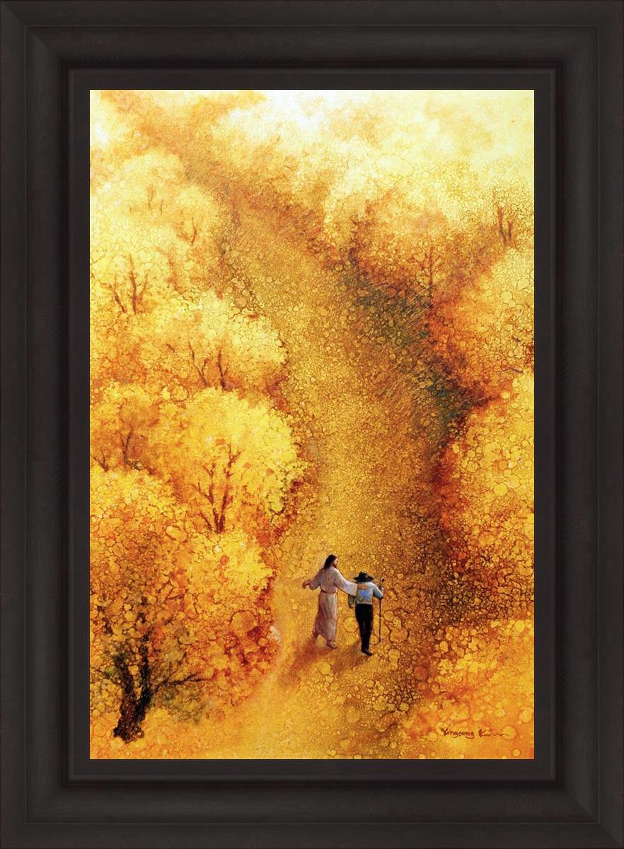 By Your Side - Heartwarming Art Print by Yongsung Kim - Perfect for Home Decor, Office Inspiration & Gift Giving
