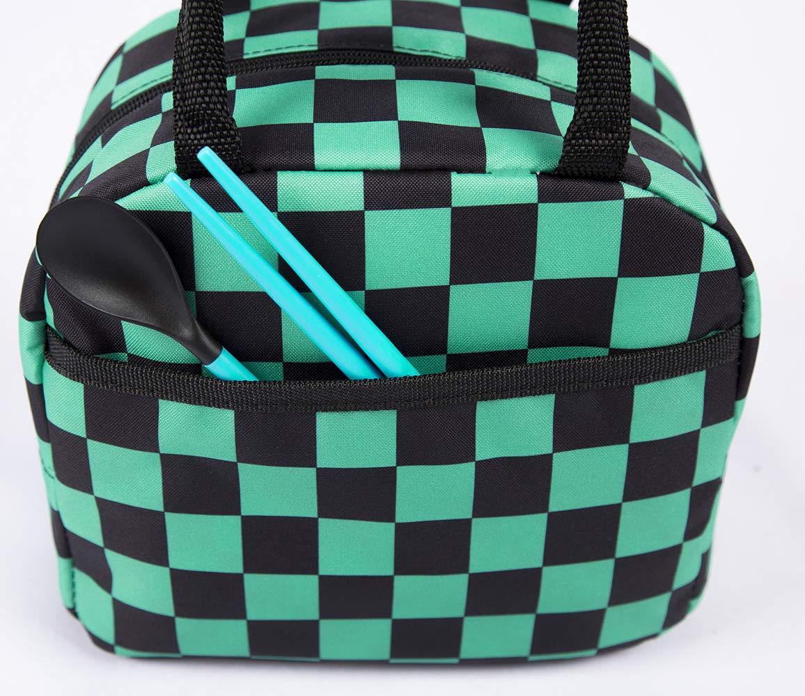 Maxer Insulated Lunch Bag for Women & Kids - Japanese Anime Themed Cooler Lunch Box for School, Work & Picnics
