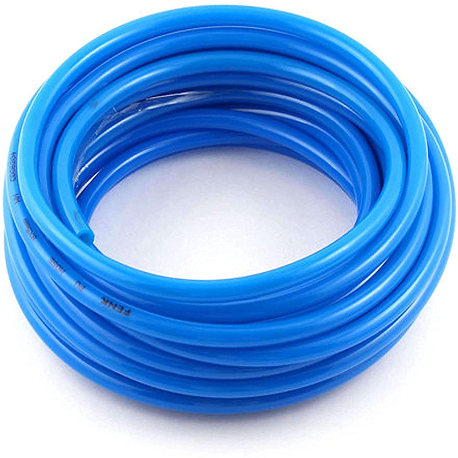 6mm Polyurethane (PU) Air Line Hose - 10m (32.8ft) Blue Tubing for Air Compressors, Pneumatic Tools & DIY Projects - 1 Pack