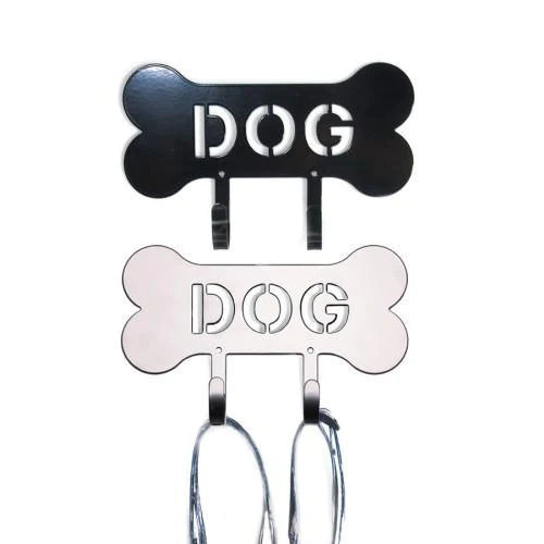 Best Dog Leash Holder - Wall-Mounted Pet Accessory Organizer for Leashes, Collars & Harnesses - Perfect for Entryway, Mudroom or Garage Organization