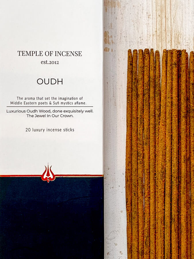 Premium Temple of Incense Sticks - Natural Aromatic Incense for Meditation, Yoga & Relaxation - Handcrafted Spiritual Fragrance for Home, Office & Sacred Spaces