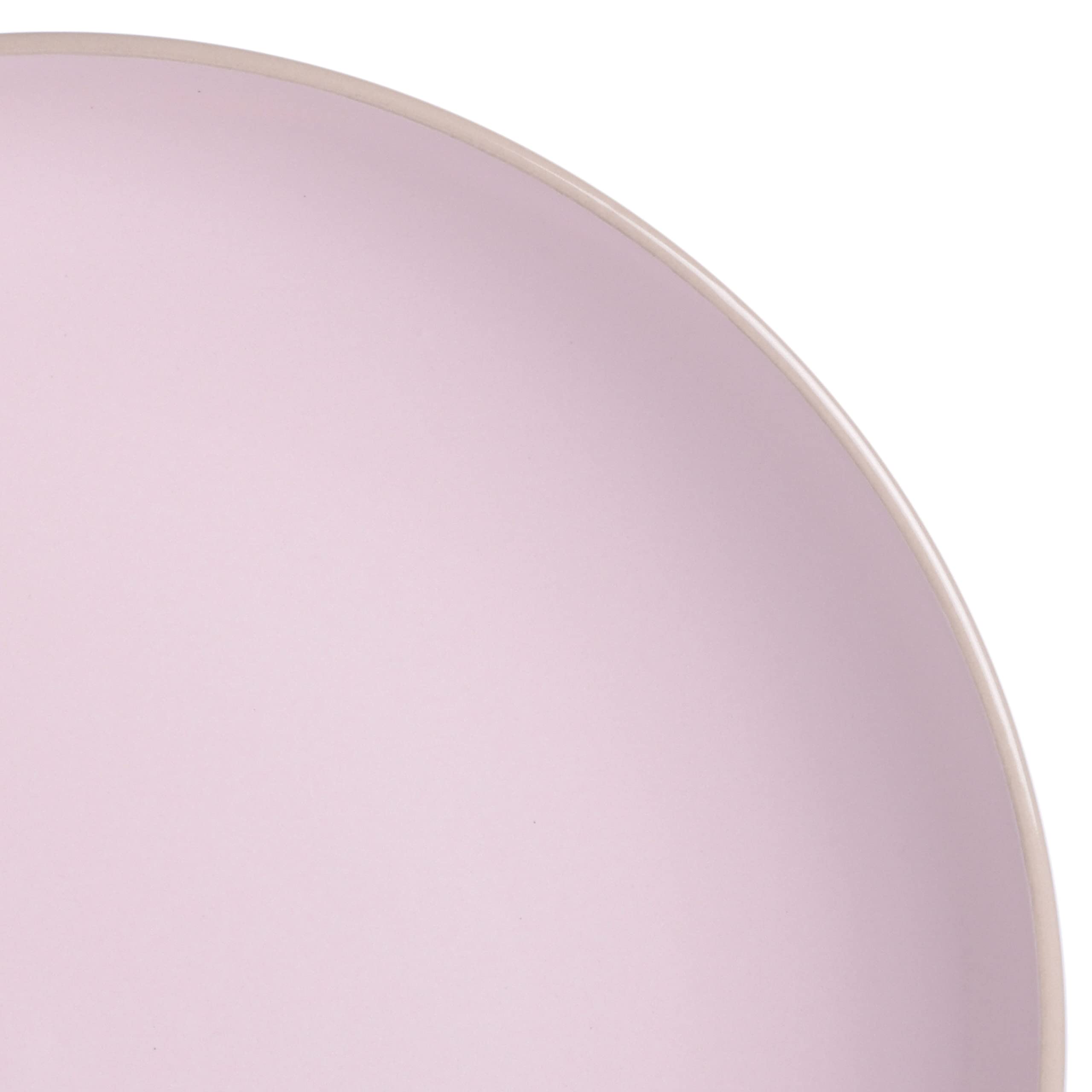 Premium Gibson Home Rockaway Round Stoneware Dinnerware Set - 12-Piece Service for 4, Elegant Pink | Microwave & Dishwasher Safe | Perfect for Family Dinners, Dinner Parties & Everyday Use