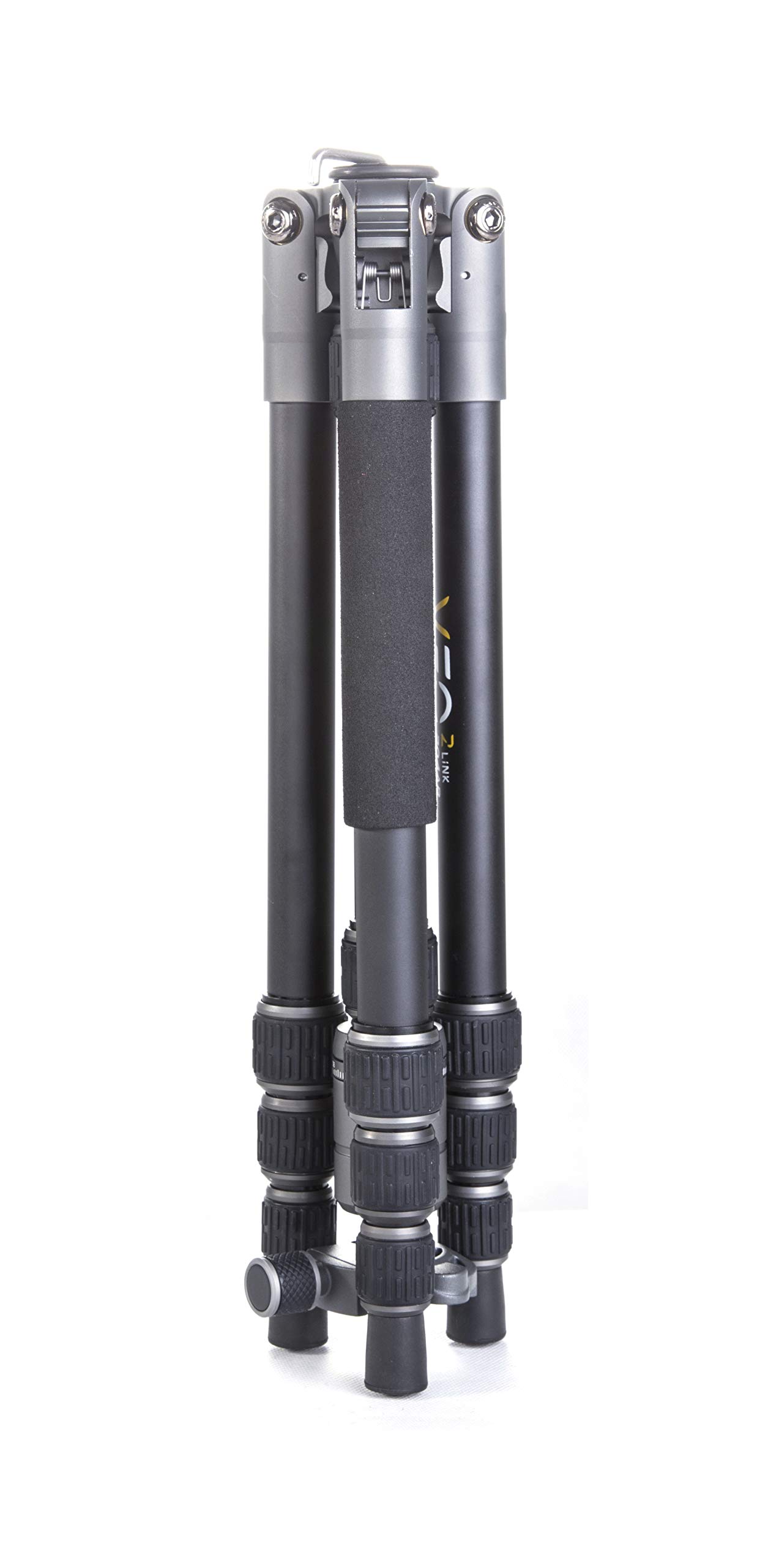 Vanguard VEO 3GO 265HAB Compact Aluminum Travel Tripod with Ball Head - Lightweight Camera Tripod for DSLR & Mirrorless Cameras | Includes Monopod, Smartphone Holder & Bluetooth Remote | Perfect for Travel Photography, Vlogging & Outdoor Shooting