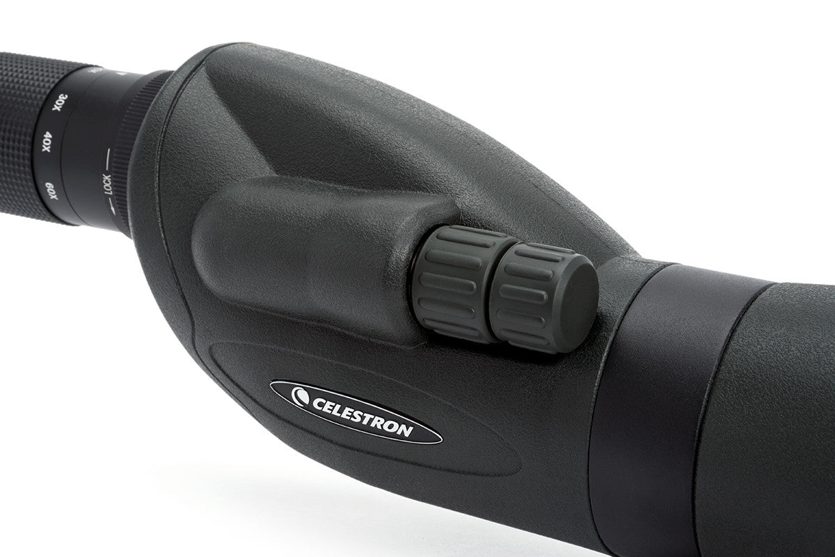 TrailSeeker 20-60x80 Straight Zoom Spotting Scope for Hunting, Bird Watching & Outdoor Adventures - High Power Magnification for Long Range Viewing