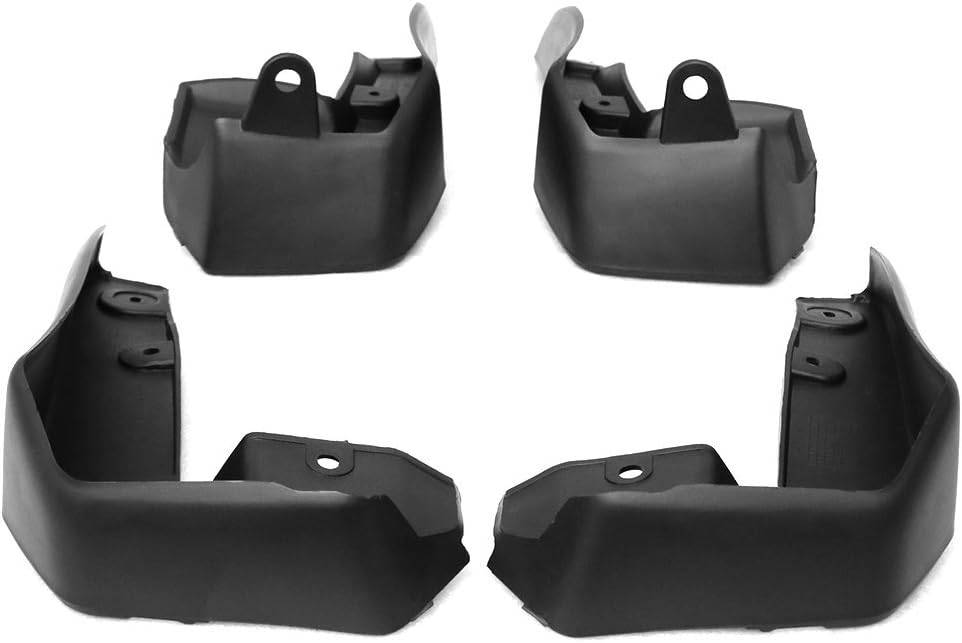 2016-2021 Honda Civic Sedan Mud Guards - 4-Piece Black PP Splash Flaps | Factory Style Fender Protection | Perfect for All-Weather Driving & Road Debris Protection