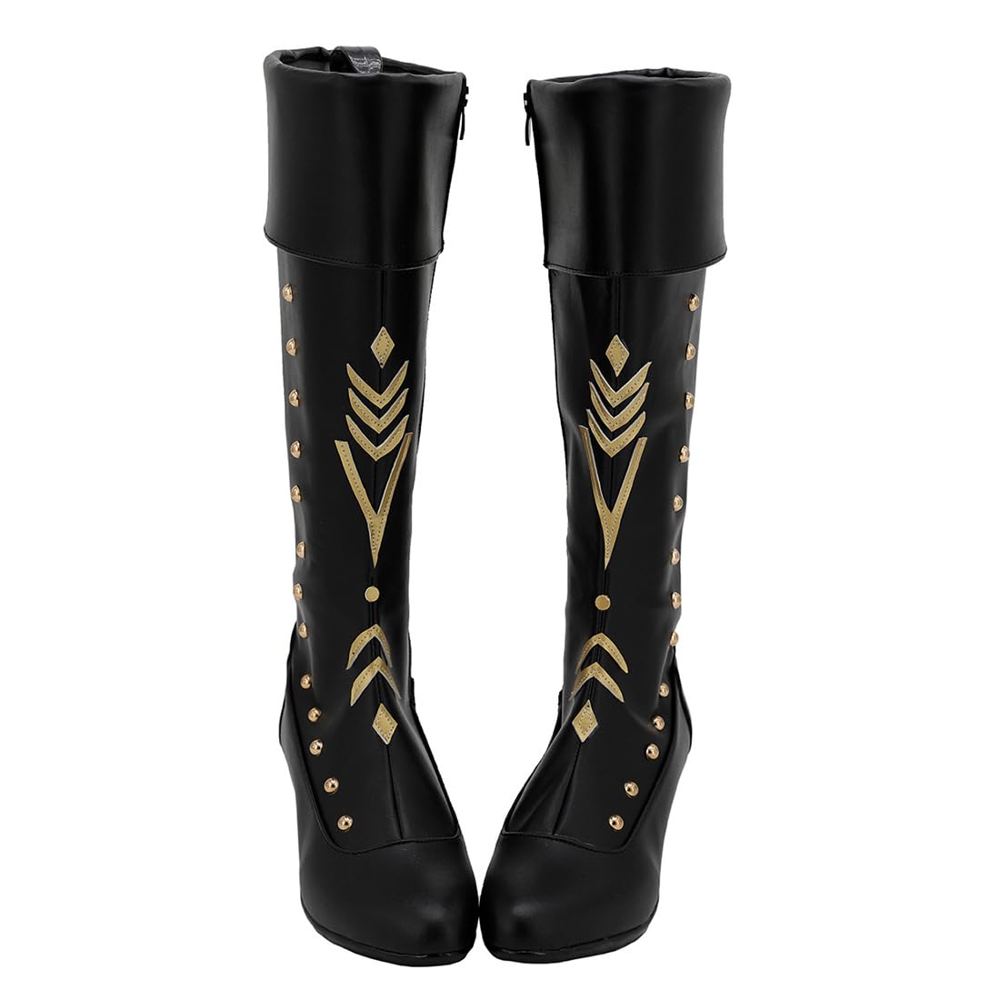 Customizable Anna Shoes Boots for Cosplay - Perfect for Halloween & Anime Conventions - Size 0724030 - Comfortable Costume Footwear for Women & Girls