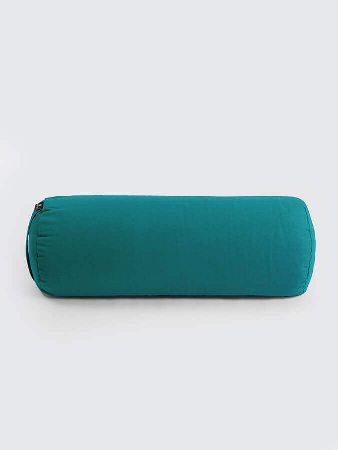 Organic Cotton Buckwheat Meditation Bolster Cushion for Yoga & Zen Relaxation - Perfect for Yoga Studios, Home Meditation & Stress Relief