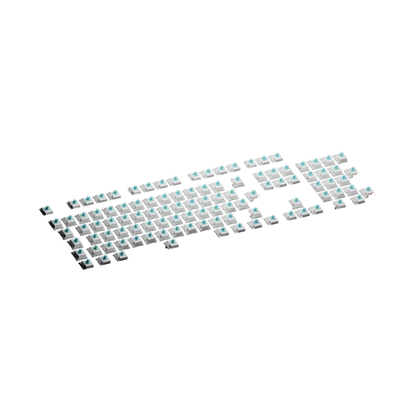 Glorious Lynx Tactile Mechanical Keyboard Switches - MX Style, 100-Pack, ISO Compatible - Perfect for Gaming, Typing & Custom Keyboard Builds