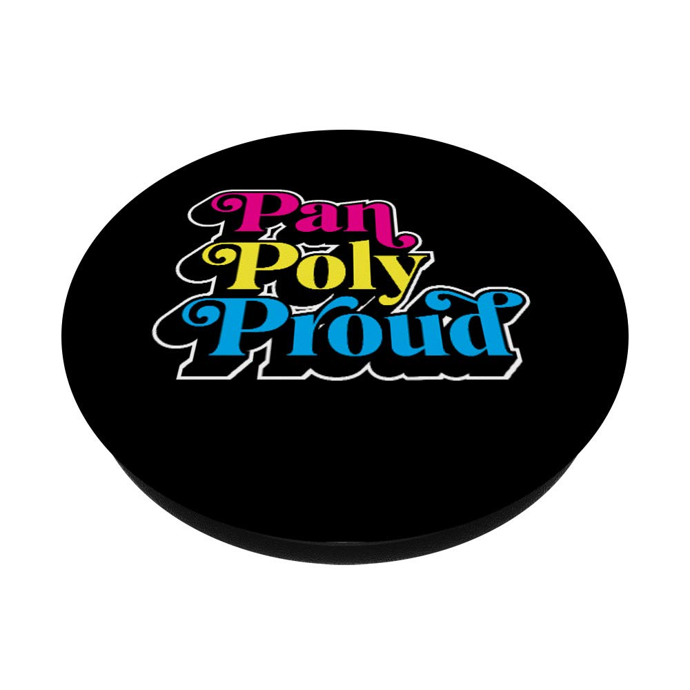 Pansexual & Polysexual Pride Flag PopSockets - Swappable PopGrip for Phones - Show Your LGBTQ+ Pride at Parades, Home Decor & Daily Use