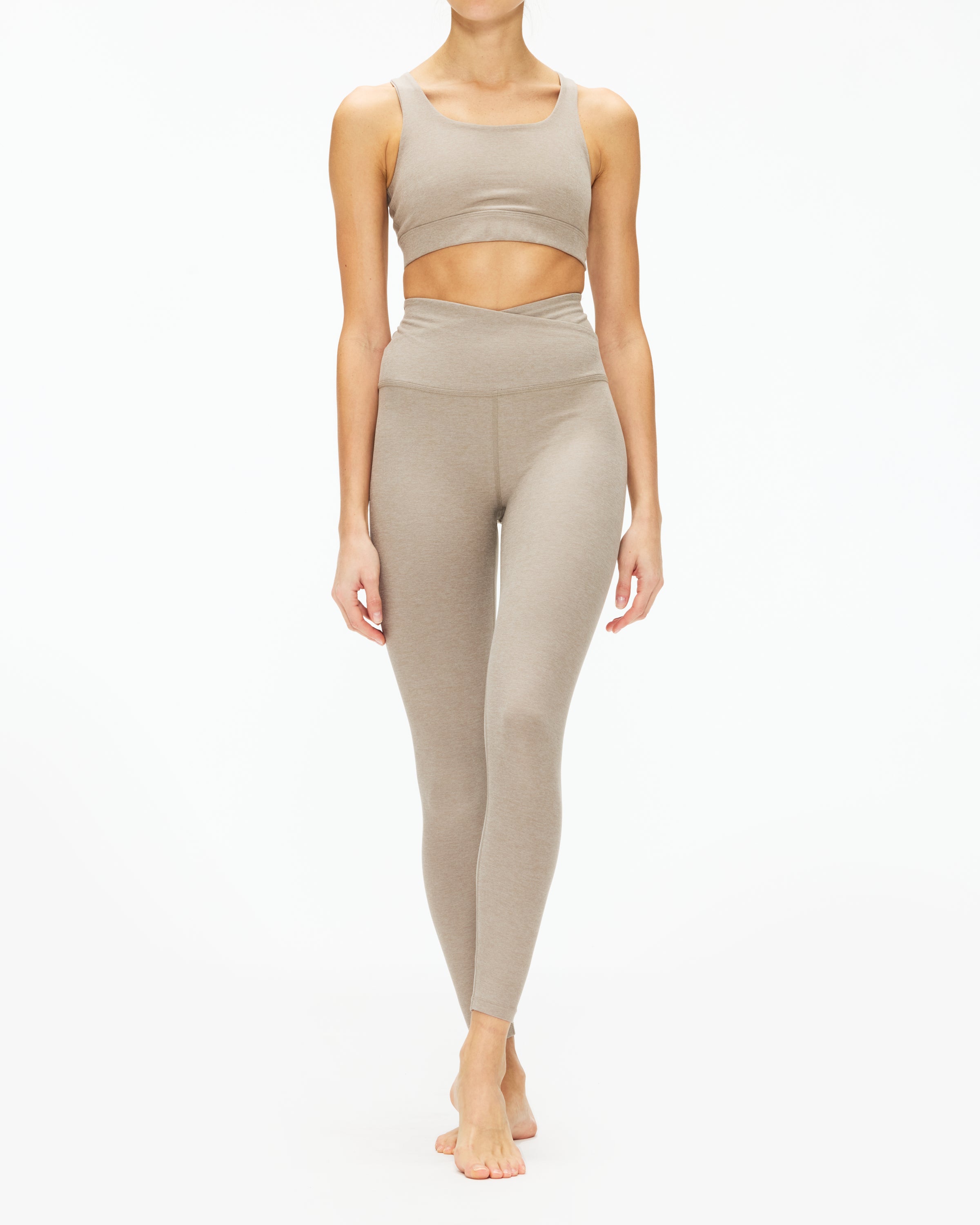 Beyond Yoga Spacedye High Waisted Midi Leggings - Comfortable Lounge & Workout Pants for Yoga, Running & Everyday Wear