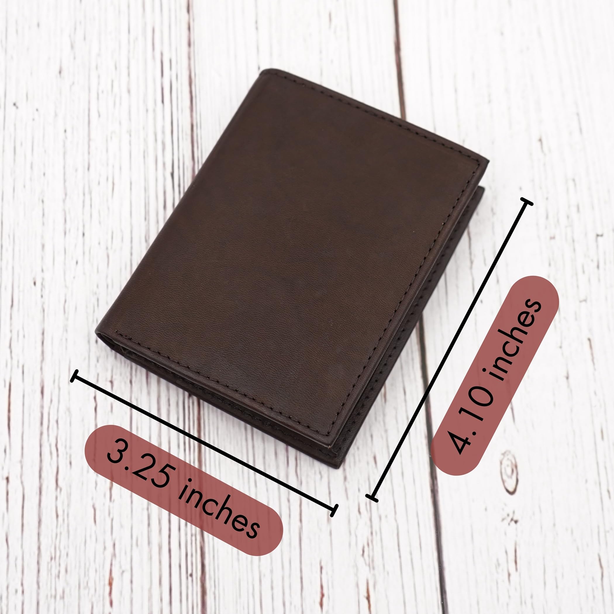 Premium AG Leather RFID Blocking Credit Card Holder & Wallet - Multi-Slot Organizer with Insert Sleeves (Brown) | Ideal for Travel, Business & Everyday Use
