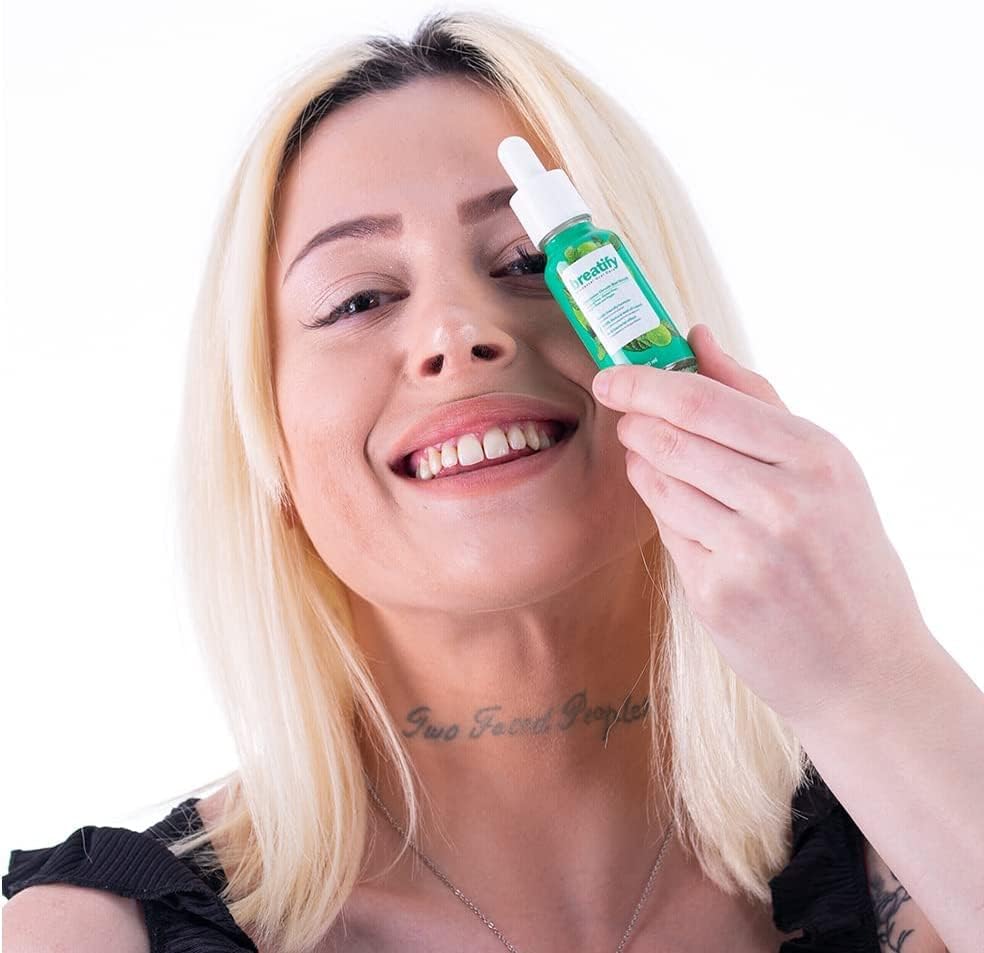 Breatify Bad Breath Eliminating Serum - Fresh Breath Oral Drops for Mouth Odor Removal - Portable 20mL (0.68oz) Travel Size - Pack of 3 for Daily Use at Work, Dates & Social Events