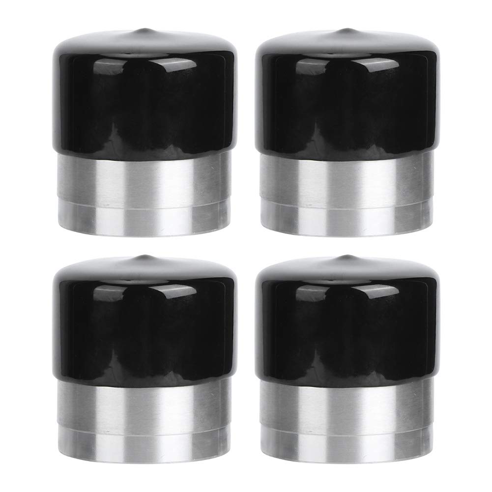 Estink 4-Pack 1.98 Inch Stainless Steel Trailer Bearing Protectors with Cover - Bearing Buddy Lubrication Tool for Boat Trailers, RVs & Utility Trailers - Durable Axle Maintenance Accessory for Smooth Towing