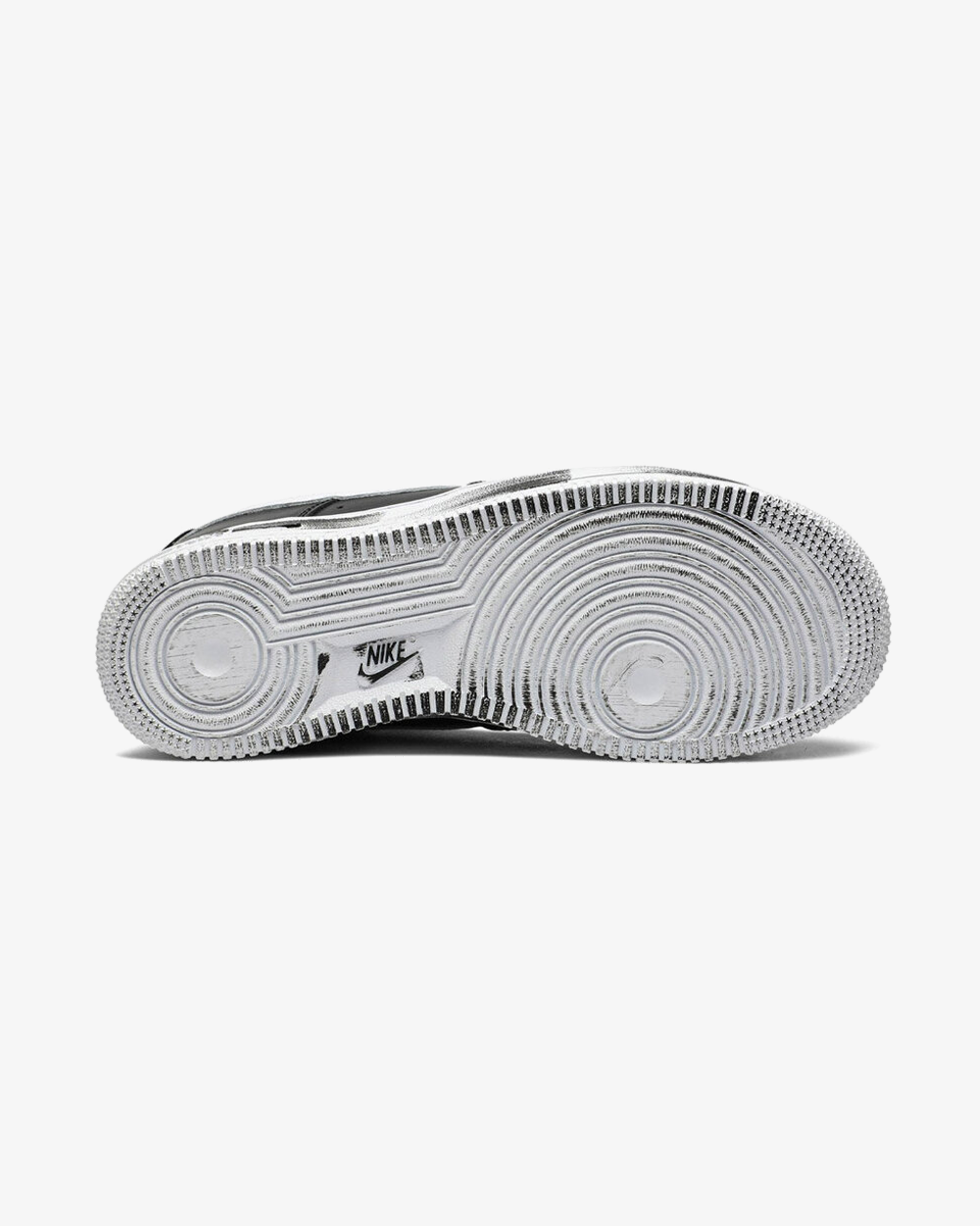 Nike x Peaceminusone Air Force 1 'Paranoise' White Black Sneakers - Limited Edition Retro Basketball Shoes for Men | Perfect for Streetwear Fashion & Sneaker Collectors