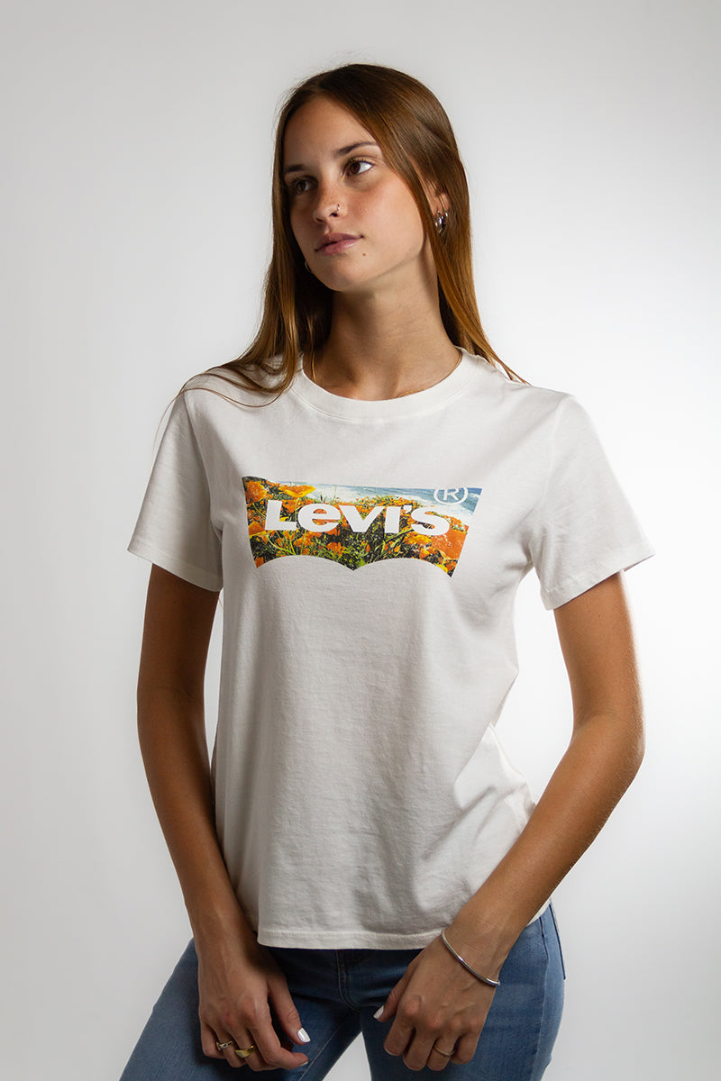 Levi's Women's The Perfect Tee - Soft Cotton Crewneck T-Shirt for Casual Wear & Everyday Outfits | Comfortable Basic Top for Work, Weekend & Layering